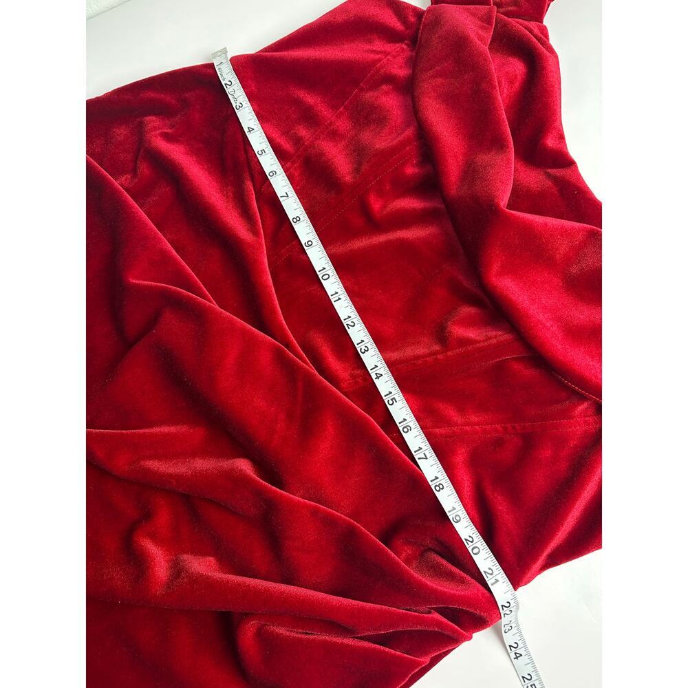 NWT Asos Design Curve Size 20 Drape Bardot Corset… - image 9